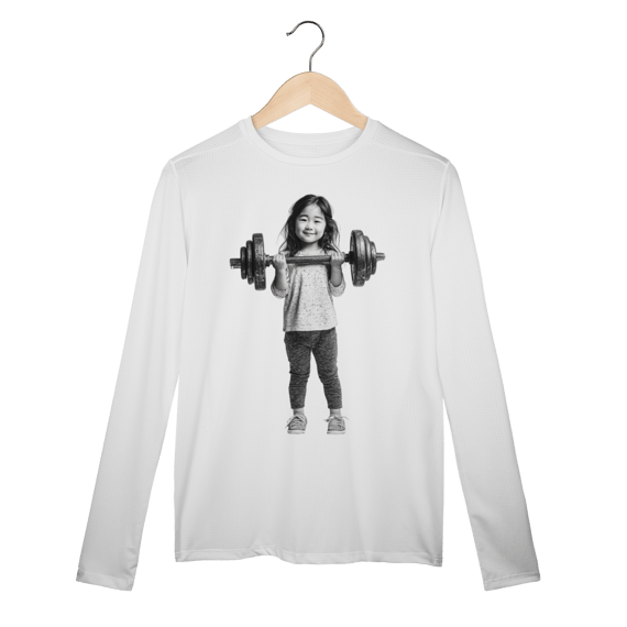 Dry UV manga longa FORÇA E DELICADEZA