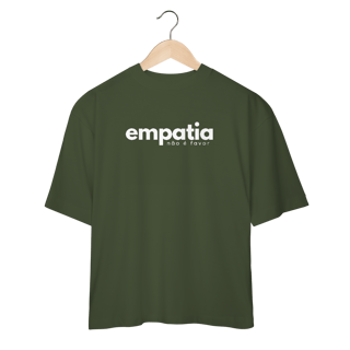 Nome do produto oversized EMPATIA