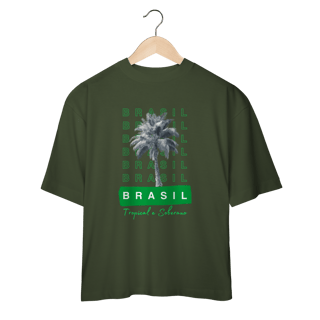 Nome do produto oversized BRASIL Tropical e Soberano - PALMEIRA