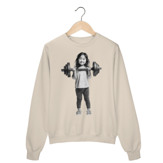 Nome do produto moletom FORÇA E DELICADEZA