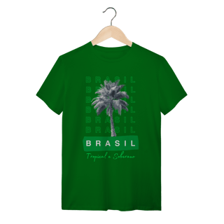 Nome do produto camiseta BRASIL Tropical e Soberano - PALMEIRA