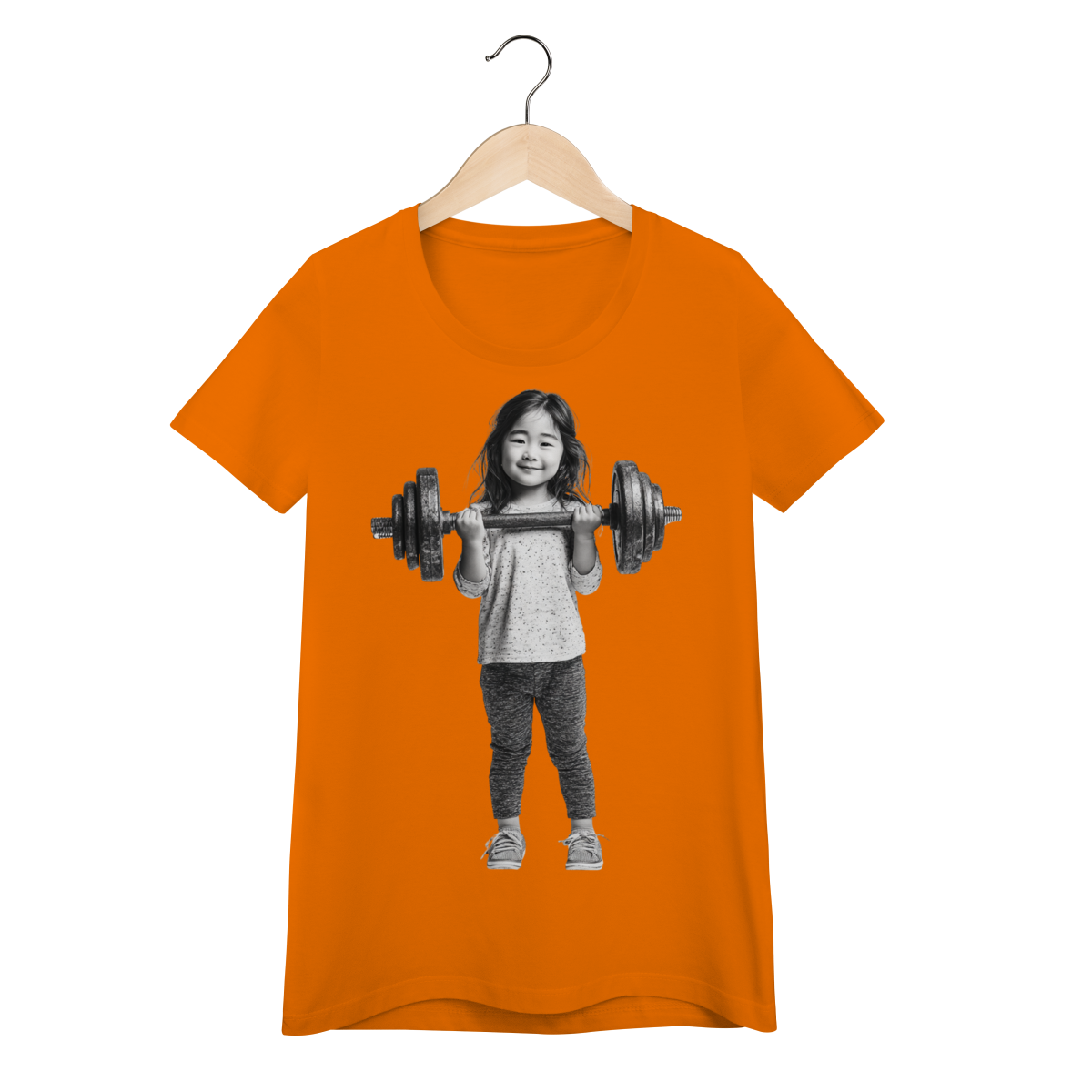 Nome do produto: baby look FORÇA E DELICADEZA