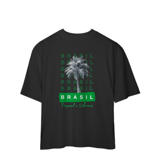 Nome do produto oversized BRASIL Tropical e Soberano - PALMEIRA