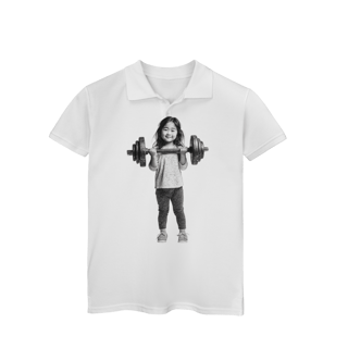 Nome do produto polo feminina FORÇA E DELICADEZA