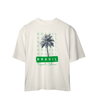 Nome do produto oversized BRASIL Tropical e Soberano - PALMEIRA
