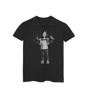 Nome do produto polo feminina FORÇA E DELICADEZA