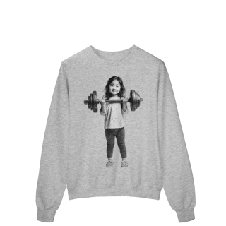 Nome do produto moletom FORÇA E DELICADEZA