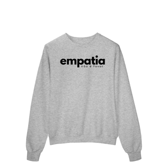 Nome do produto moletom EMPATIA