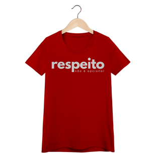 Nome do produto baby look RESPEITO