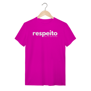 Nome do produto camiseta RESPEITO
