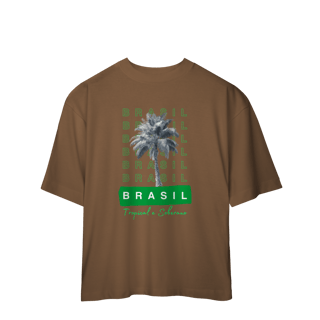 Nome do produto oversized BRASIL Tropical e Soberano - PALMEIRA