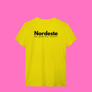 Nome do produto camiseta NORDESTE obrigadA por existir