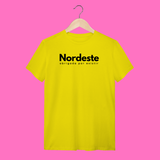 Nome do produto camiseta NORDESTE obrigadA por existir