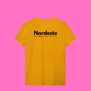 Nome do produto camiseta NORDESTE obrigadA por existir