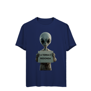 Nome do produto camiseta sport dry UV - A TERRA É REDONDA