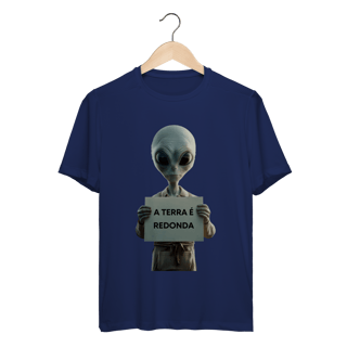 Nome do produto camiseta sport dry UV - A TERRA É REDONDA