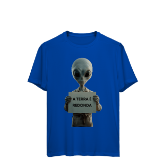Nome do produto camiseta sport dry UV - A TERRA É REDONDA