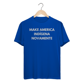 Nome do produto sport DRY UV - MAKE AMERICA INDÍGENA NOVAMENTE manga curta