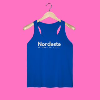 Nome do produto regata feminina NORDESTE obrigadA por existir (sport dry UV)