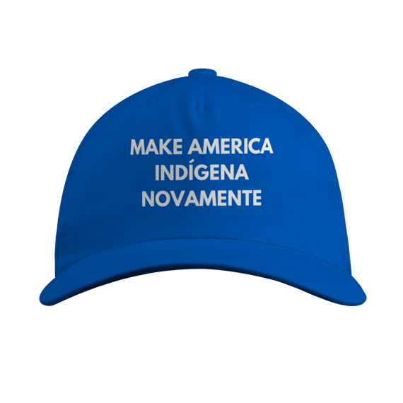 boné prime MAKE AMERICA INDÍGENA NOVAMENTE