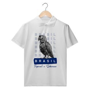 Nome do produto polo  BRASIL Tropical e Soberano - PAPAGAIO