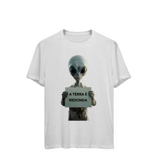 Nome do produto camiseta sport dry UV - A TERRA É REDONDA