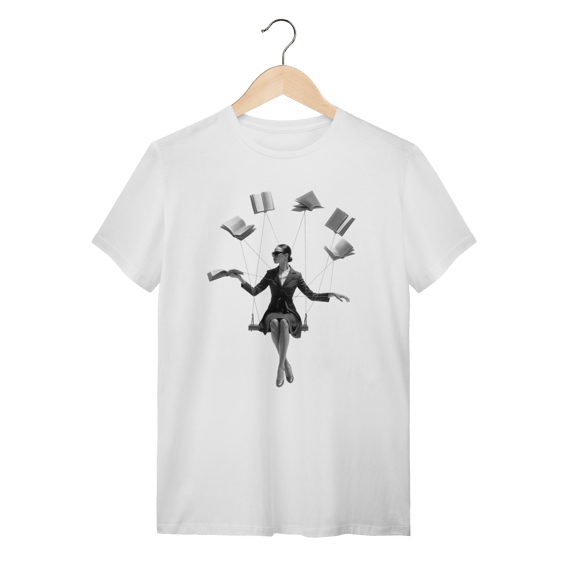 camiseta LIVROS