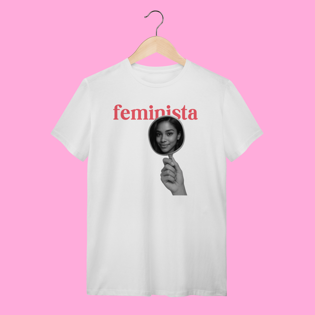 Nome do produto: camiseta FEMINISTA
