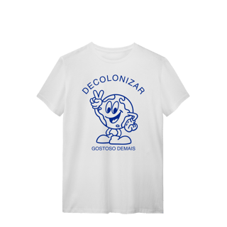 Nome do produto camiseta DECOLONIZAR gostoso demais