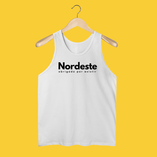 Nome do produto regata masculina NORDESTE obrigadO por existir