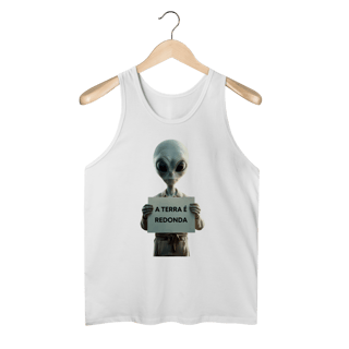 Nome do produto regata masculina  A TERRA É REDONDA
