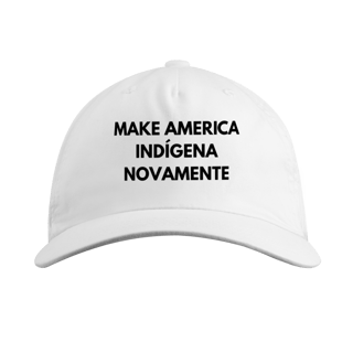 Nome do produto boné prime MAKE AMERICA INDÍGENA NOVAMENTE