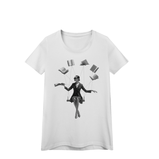 Nome do produto baby look LIVROS