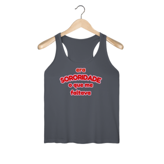 Nome do produto regata feminina: era SORORIDADE que me faltava (Sport Dry UV)
