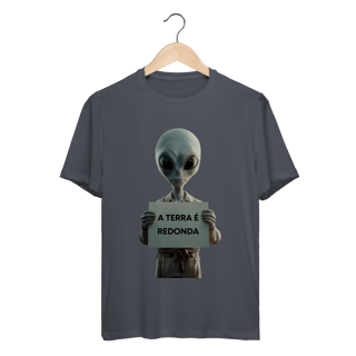 Nome do produto camiseta sport dry UV - A TERRA É REDONDA