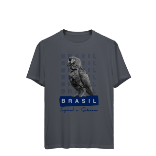 Nome do produto camiseta sport Dry UV BRASIL Tropical e Soberano - PAPAGAIO