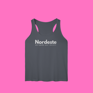 Nome do produto regata feminina NORDESTE obrigadA por existir (sport dry UV)