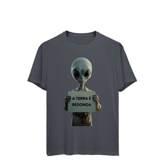 Nome do produto camiseta sport dry UV - A TERRA É REDONDA