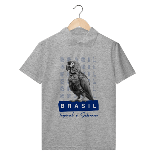Nome do produto polo  BRASIL Tropical e Soberano - PAPAGAIO