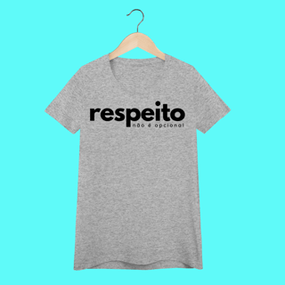 Nome do produto baby look RESPEITO