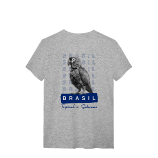 Nome do produto camiseta  BRASIL Tropical e Soberano - PAPAGAIO