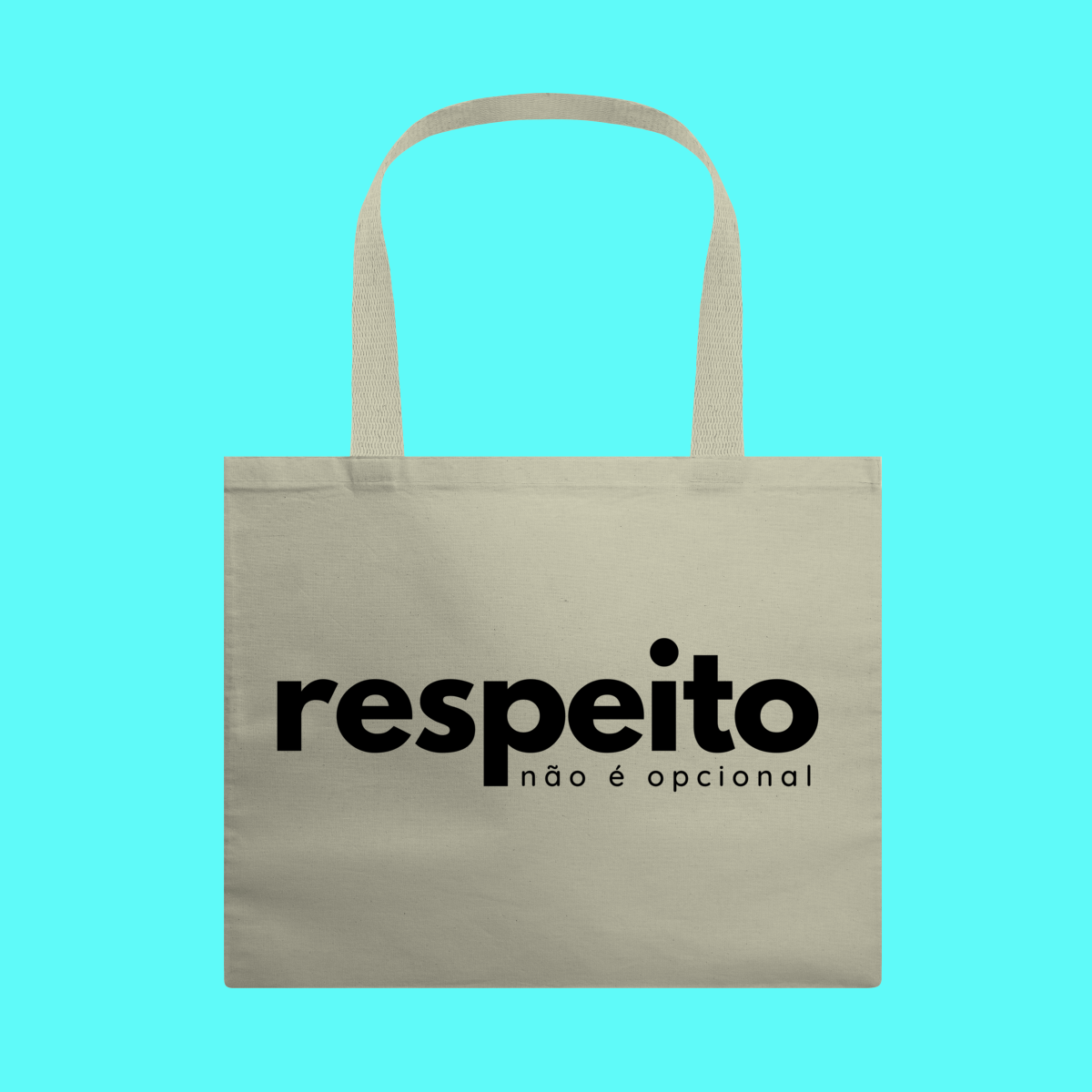 Nome do produto: ecobag RESPEITO