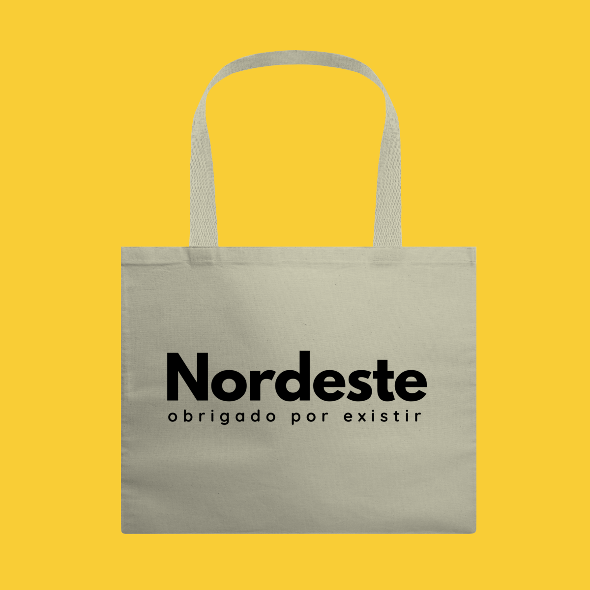 Nome do produto: ecobag NORDESTE obrigadO por existir