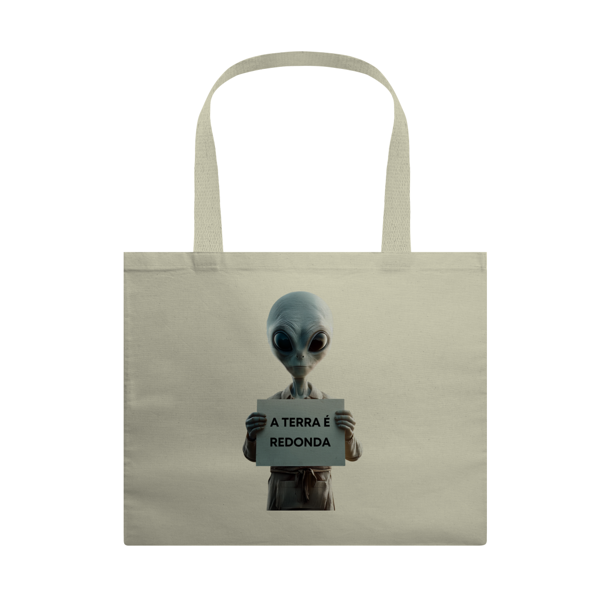 Nome do produto: ecobag A TERRA É REDONDA