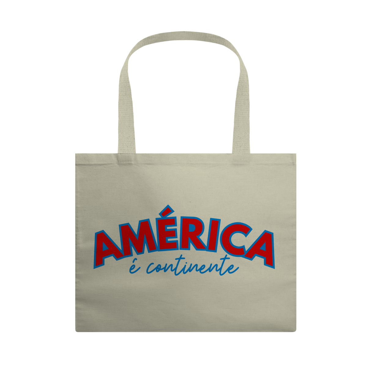 ecobag AMÉRICA É CONTINENTE