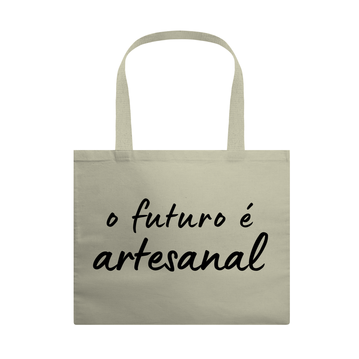 ecobag O FUTURO É ARTESANAL