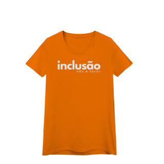 Nome do produto baby look > INCLUSÃO não é favor