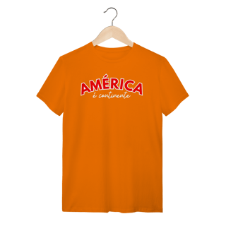 Nome do produto camiseta AMÉRICA É CONTINENTE