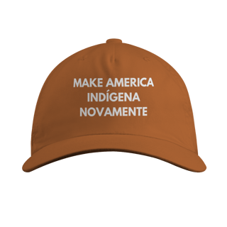 Nome do produto boné prime MAKE AMERICA INDÍGENA NOVAMENTE