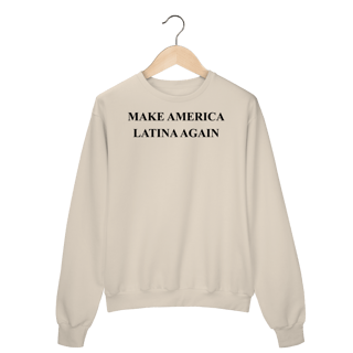 Nome do produto moletom MAKE AMERICA LATINA AGAIN